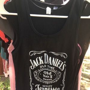 Jack Daniel’s black tank